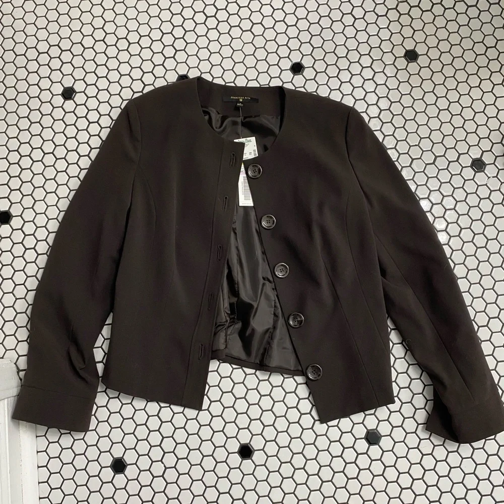 NWT francess rita blazer size 6